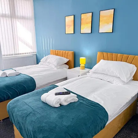 Apartmán Wellesley House 5br Entire Middlesbrough